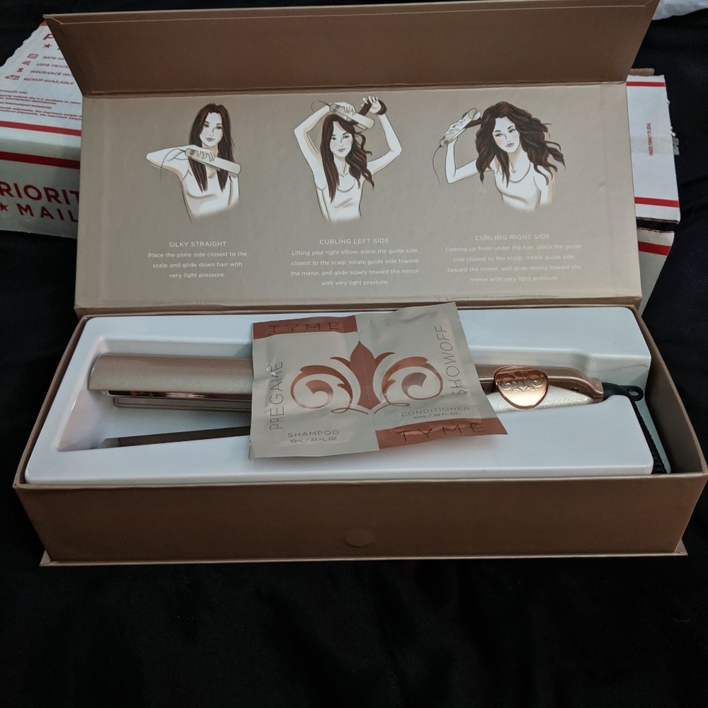 Rose Gold TYME hair wand